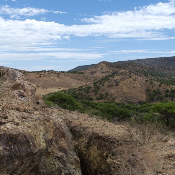 Photo of rocky landscape